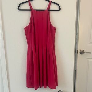 Calvin Klein Vibrant Pink Mini Dress Sz 8 NWOT